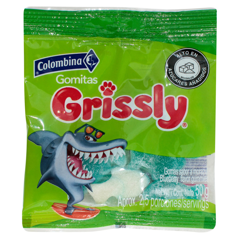 GOMA GRISLY COCODRILO X50g