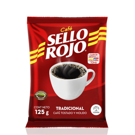 CAFE SELLO ROJO TRADICIONAL X (125)