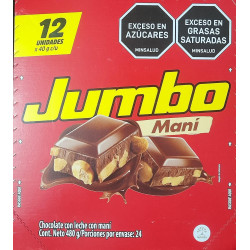 CHOCOLATINA JUMBO MANI X12