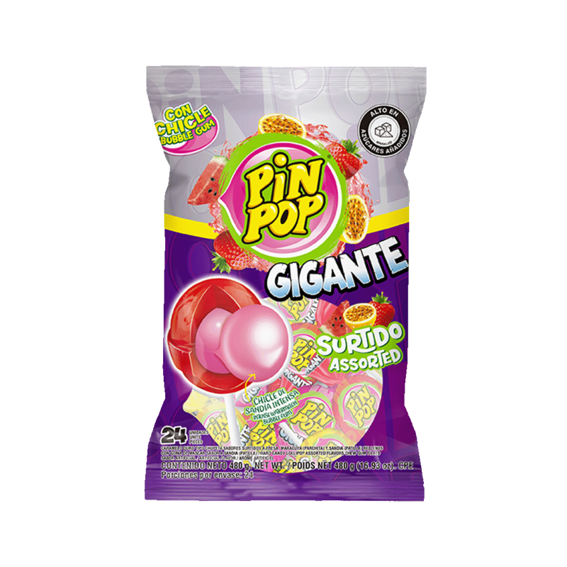 PIN POP GIGANTE SURTIDO X 24