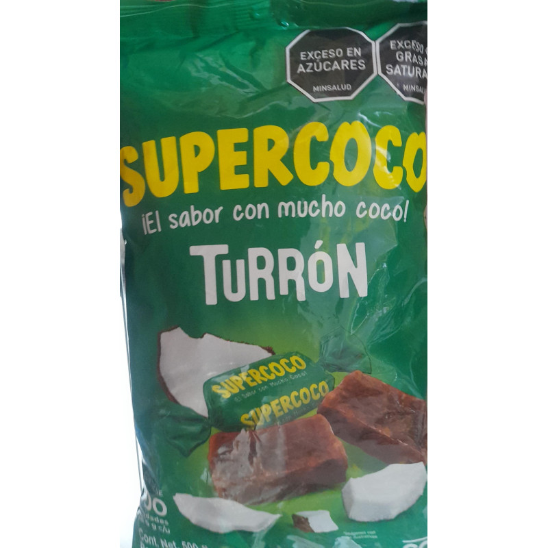 SUPERCOCO TURRON X100 UNID.