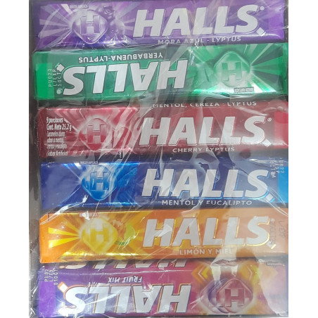 HALLS BARRA SURTIDO X 12 U.