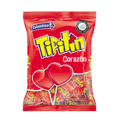 TIPITIN CORAZON X 25 UNID.