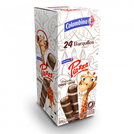 PIAZZA DE CHOCO LECHE X 24 U.